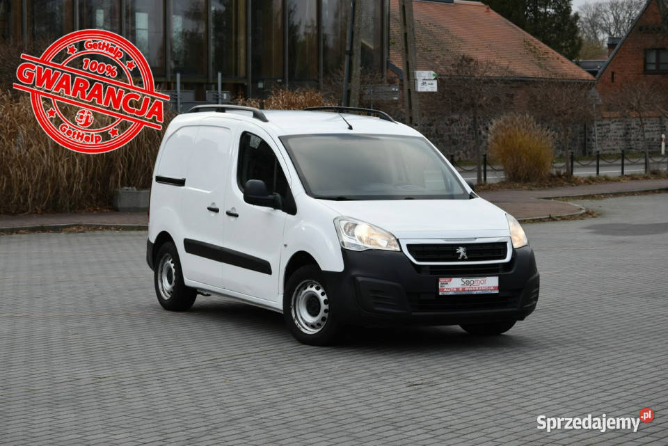 Peugeot Partner 16HDi 99 2018r Salon Klima 3os Kampinos