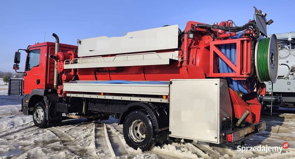 MAN TGM LARSEN do kanalizacji wuko beczka diesel Brzechów