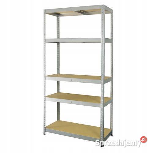 Regał magazynowy 180x90x40 METALKAS 5 PÓŁEK Iwierzyce