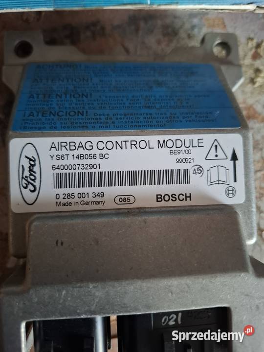 Sensor Airbag Ford Fiesta MK4 0285001395 osobowe Ożarów Mazowiecki