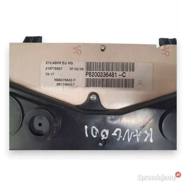 LICZNIK ZEGARY P8200336481C Renault Kangoo I 15 Chełm