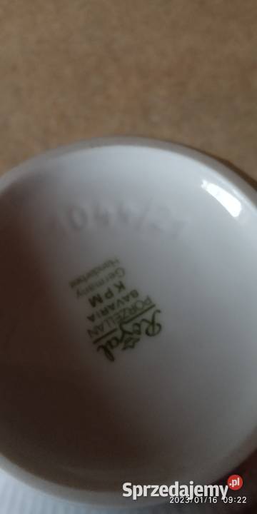 wazonik z białej porcelany Nowy Targ sprzedam