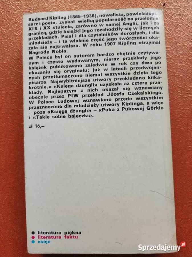 Rudyard Kipling 1975 Księgi Dżungli Pozostałe Kielce