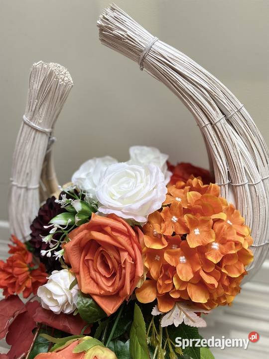Kompozycja kwiaty sztuczne Kalisz sprzedam