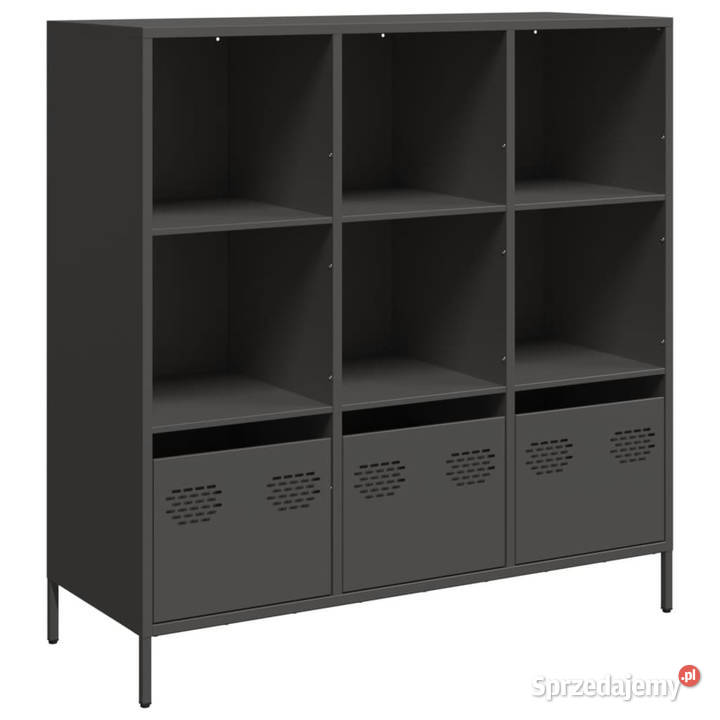 Szafka czarna 1015x39x1035 stal WM851388 Warszawa