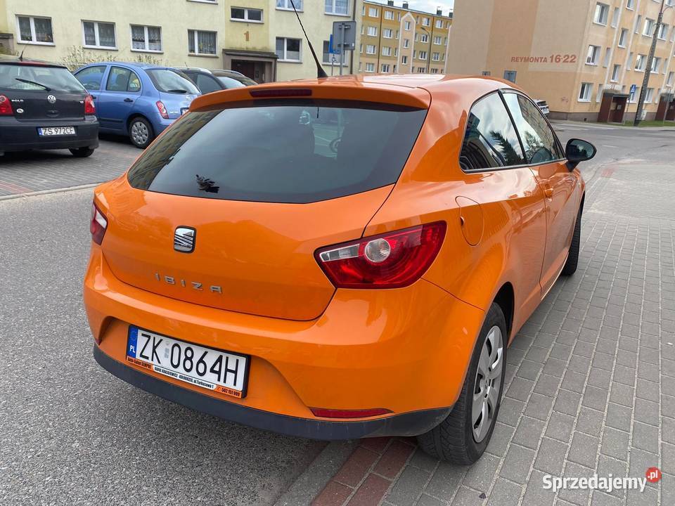 Seat ibiza sport coupe pomarańczowy 14 benzyna zachodniopomorskie Koszalin