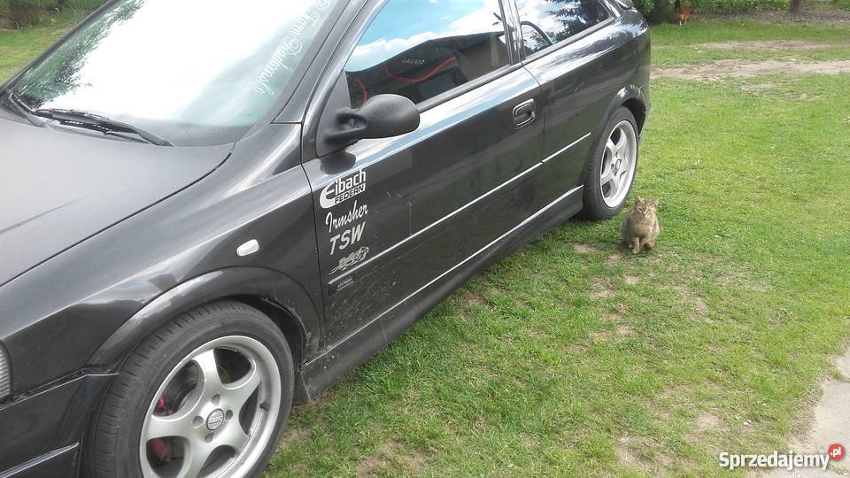 Opel Astra G2 jedyna taka welurowa tapicerka