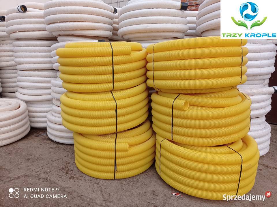 Rura fi160 drenarska melioracyjna w otulinie Rolnictwo mazowieckie Grójec