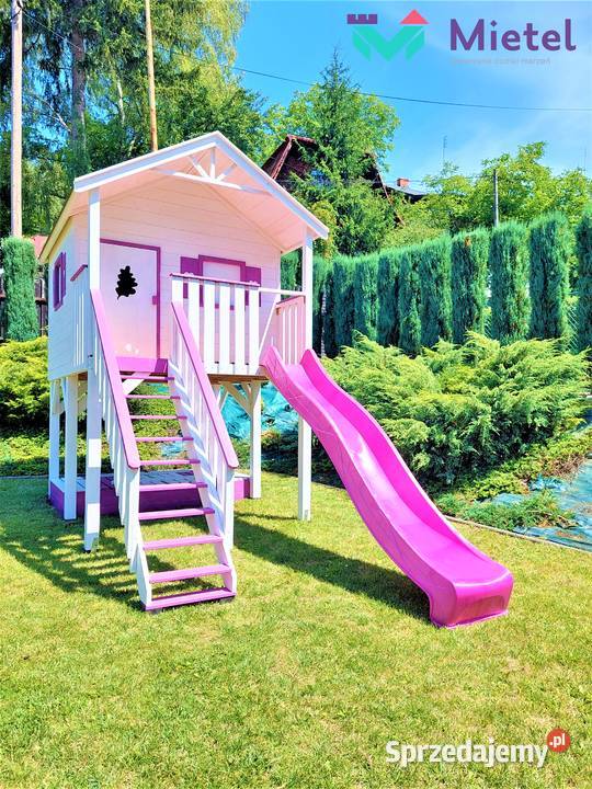 Plac zabaw do samodzielnego montażu Domek Białobrzegi sprzedam