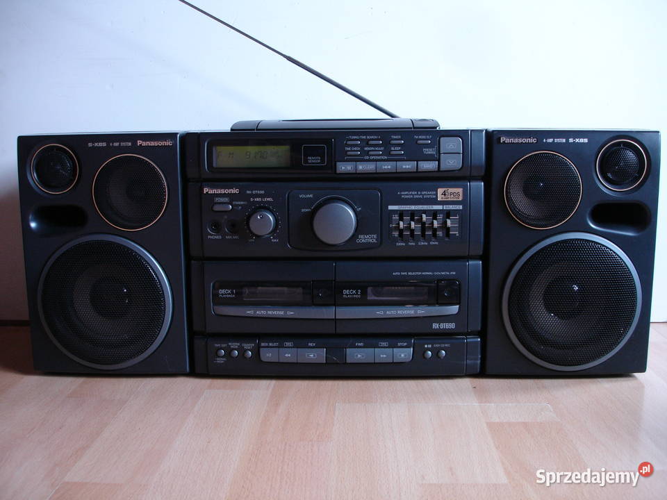 Radiomagnetofon PANASONIC RXDT690 Zielona Góra