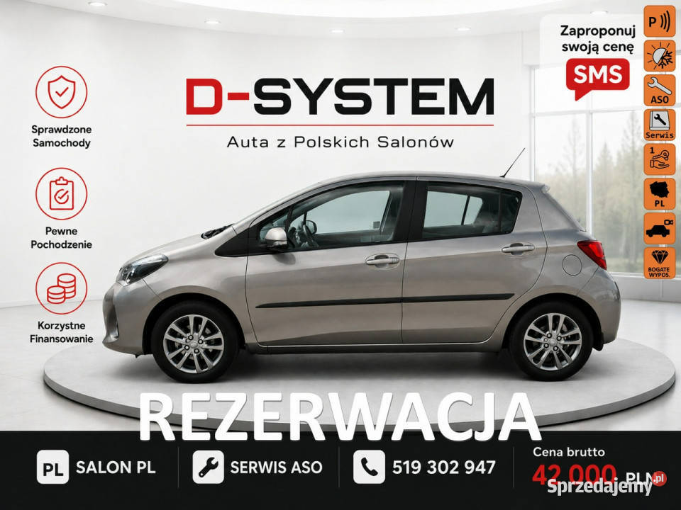 Toyota Yaris 2015 Salon Polska 39 GWARANCJA podlaskie Białystok sprzedam
