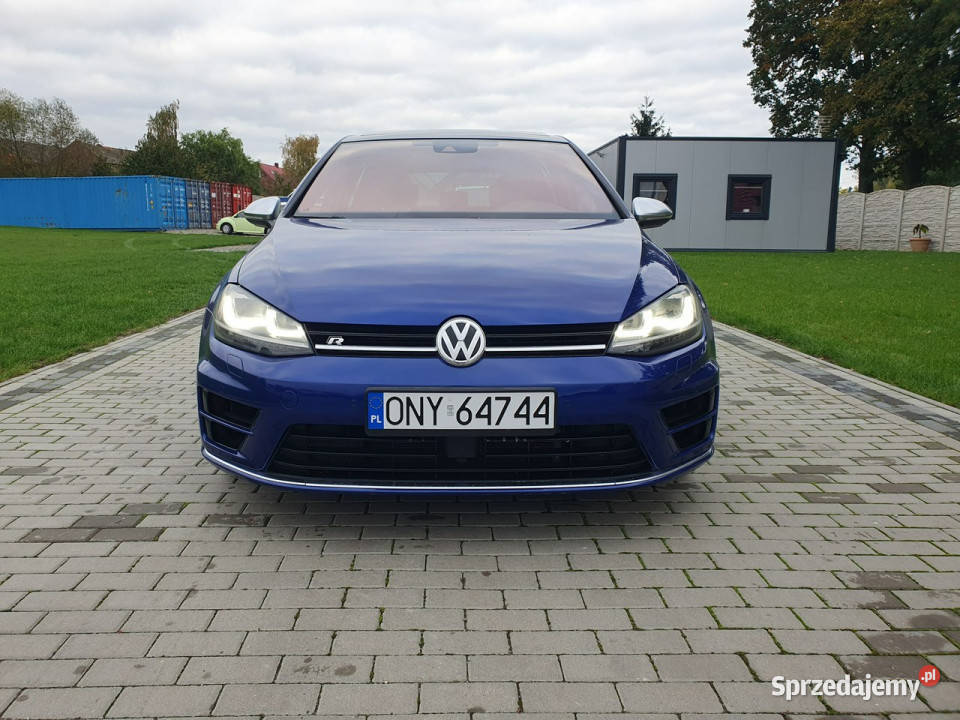 Volkswagen Golf VII R 20tfsi 375 4motion DSG kurtyny powietrzne Golf Strobice
