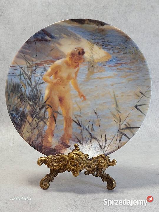 RRSTRAND PORCELANOWY KOLEKCJONERSKI TALERZ zachodniopomorskie Dobrzany sprzedam