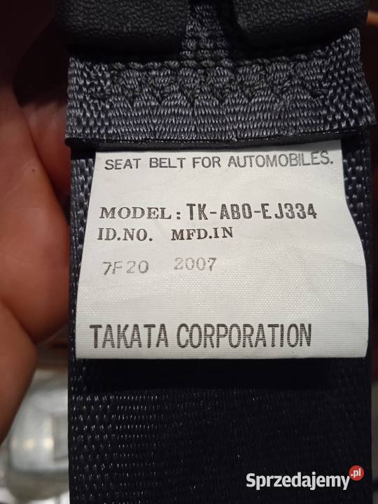 OEM nowy pas Honda Stream 03 lewy tyl Łódź