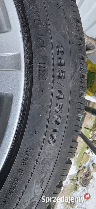 Felgi z Oponami Dunlop ZIMA 18 24545 R18 jaguar Będzin