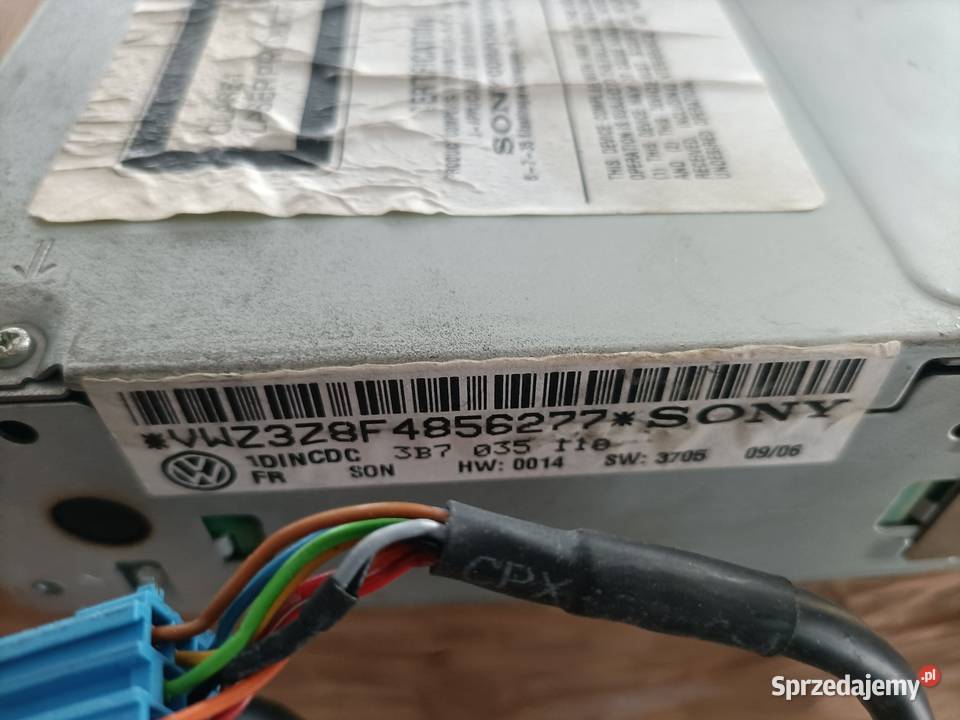 Radia samochodowe BMW reverse VW zmieniarka vw Radioodtwarzacze Czerńczyce