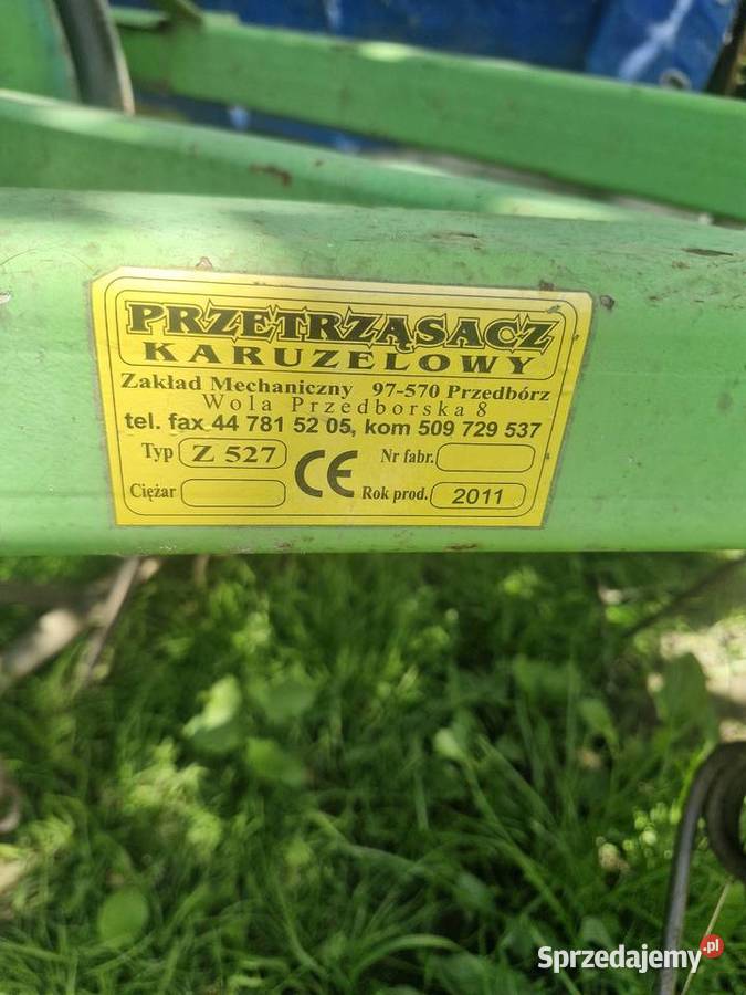Przetrząsacz do siana Psary-Kąty sprzedam