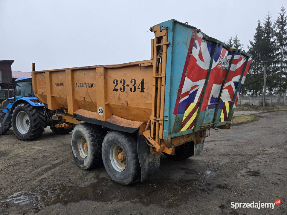 Przyczepa wywrotka ROLLAND TURBOVRAC 2334
