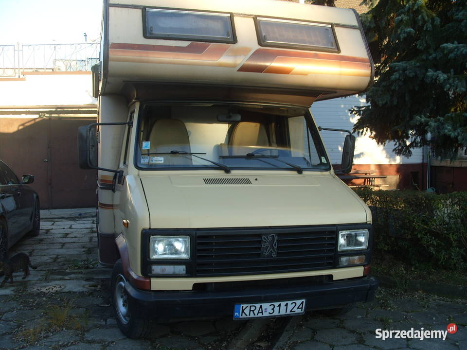 KAMPER PEUGOT J5 małopolskie