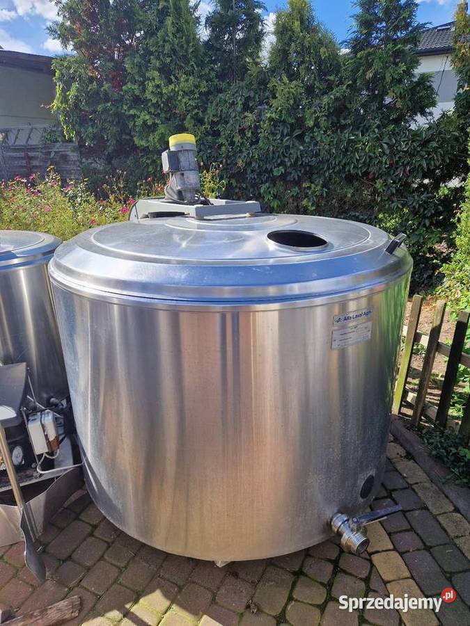 Schładzalnik do mleka 1000l Rolnictwo