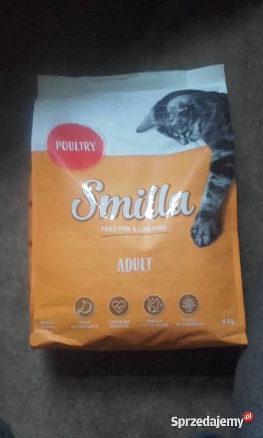 karma dla kota Smilla Adult Poultry 4kg