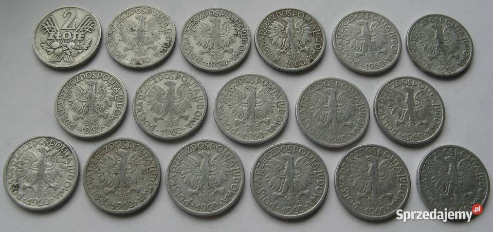 2 złote 1958 jagody inne 2 złote jagody Patrz Dąbrowa Górnicza