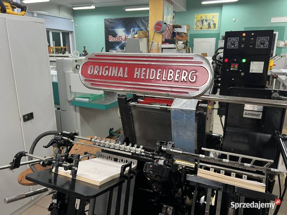 Maszyna do hot stampingu Heidelberg GTP mazowieckie sprzedam