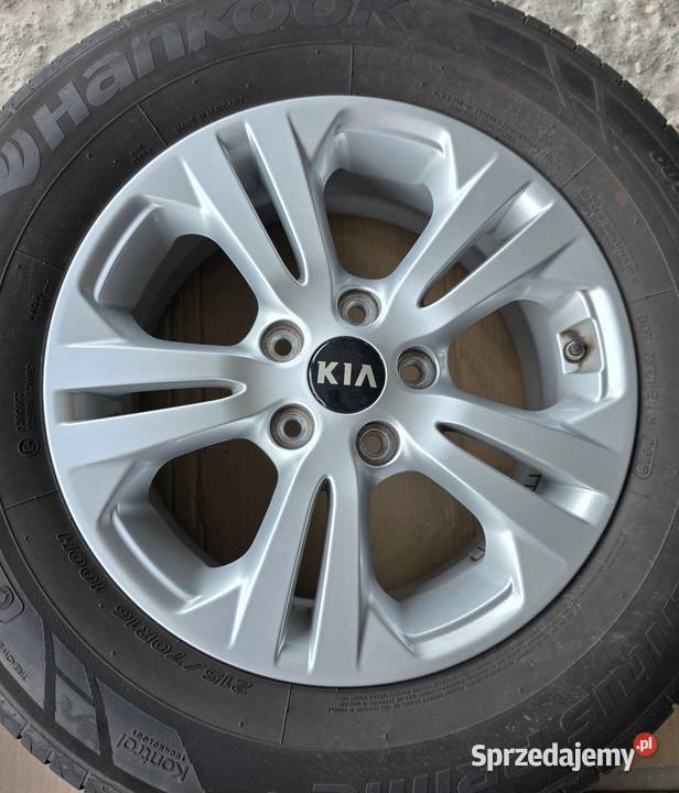 Alufelgi Koła KIA 16 5x1143 z czujnikami Samochodowe wielkopolskie