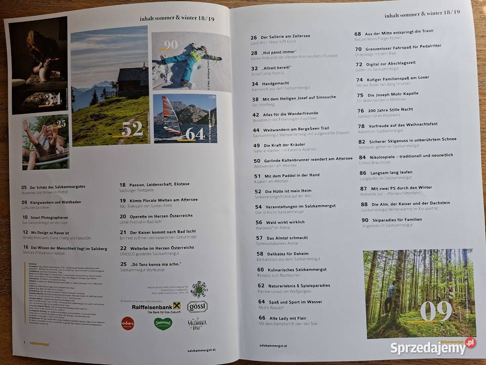 Salzkammergut Magazin DE 1819 Kraków sprzedam