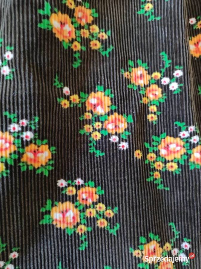 spódnica retro vintage folklor flower Inny wzór Kielce