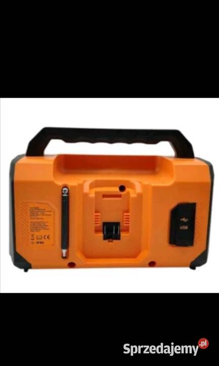 Radio akumulatorowe Niteo 20V BtFm Nowe