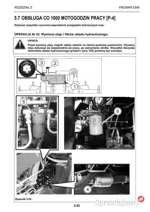 Pronar 5340 instrukcja obsługi Stalowa Wola sprzedam