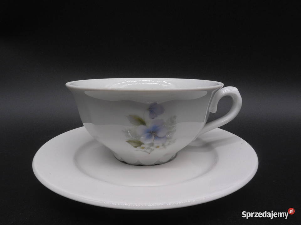 Zestaw filiżanki ze spodkiem Royal Schwabap Raszków