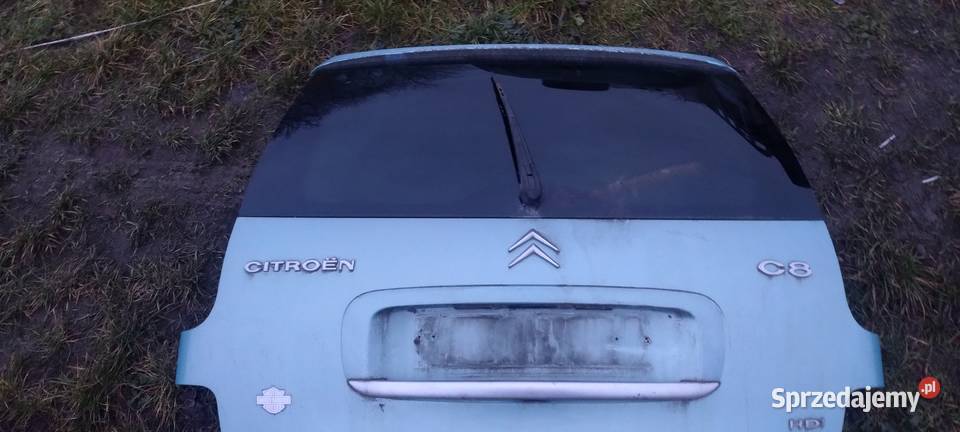 CITROEN C8 klapa tył szyba KNBC Klapy bagażnika Kielce sprzedam