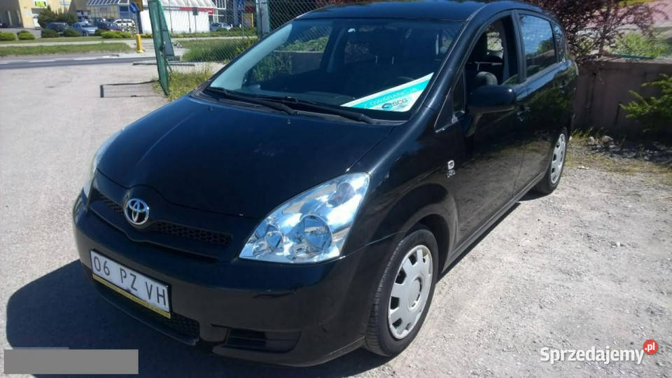 Toyota Corolla Verso Comfort 20 D4D III 20042009 manualna warmińsko-mazurskie Kętrzyn