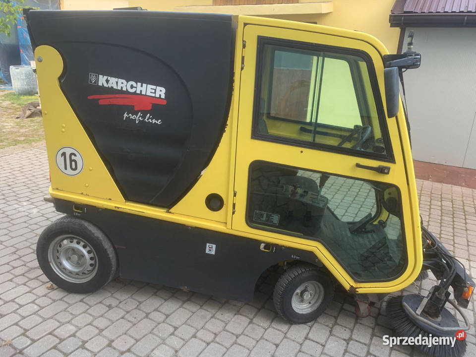Zamiatarka KRCHER ICC 1 DWD 1999 r silnik Kubota