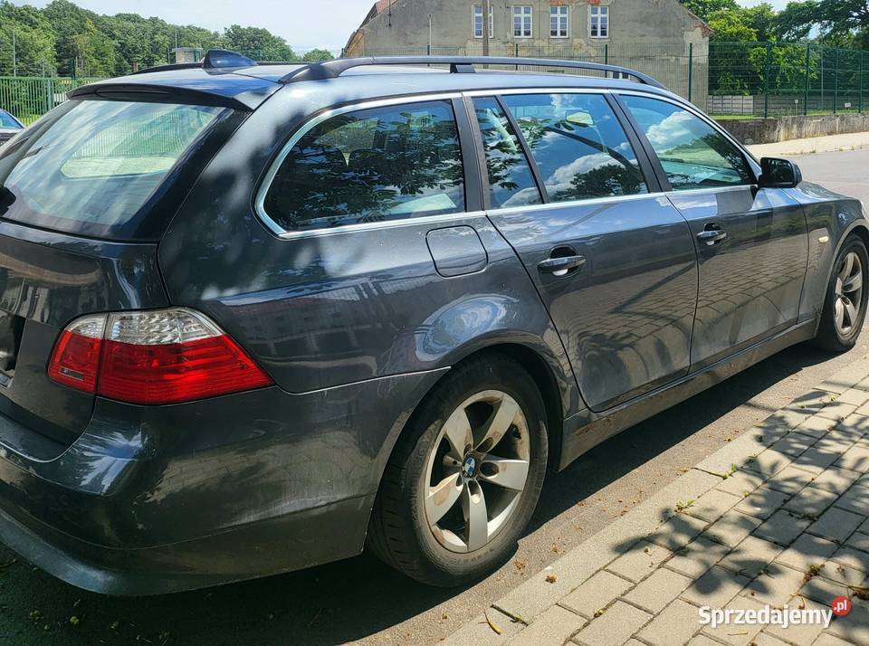 BMW Seria 5 E60E61 20 520d E61 2009 panorama bez Seria 5 dolnośląskie