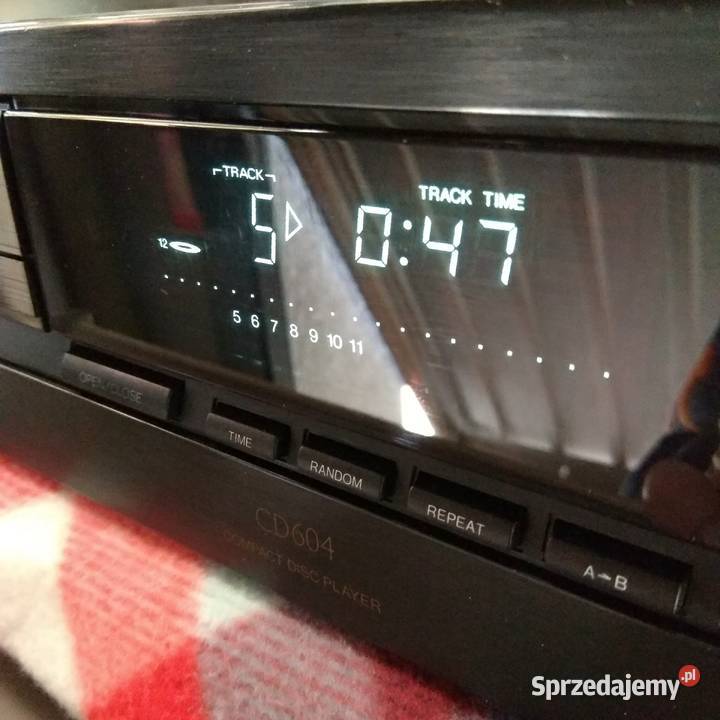 Legendarny Philips CD604 odtwarzacz CD TDA1543 Odtwarzacze CD i MD Świebodzice