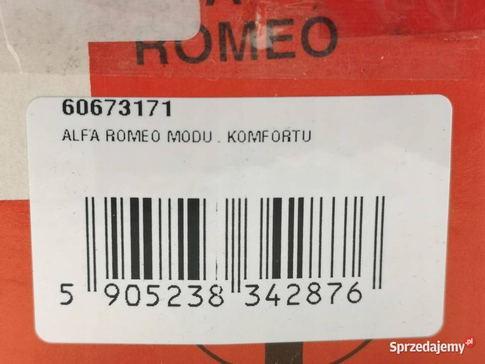 ALFA ROMEO MODUŁ KOMFORTU