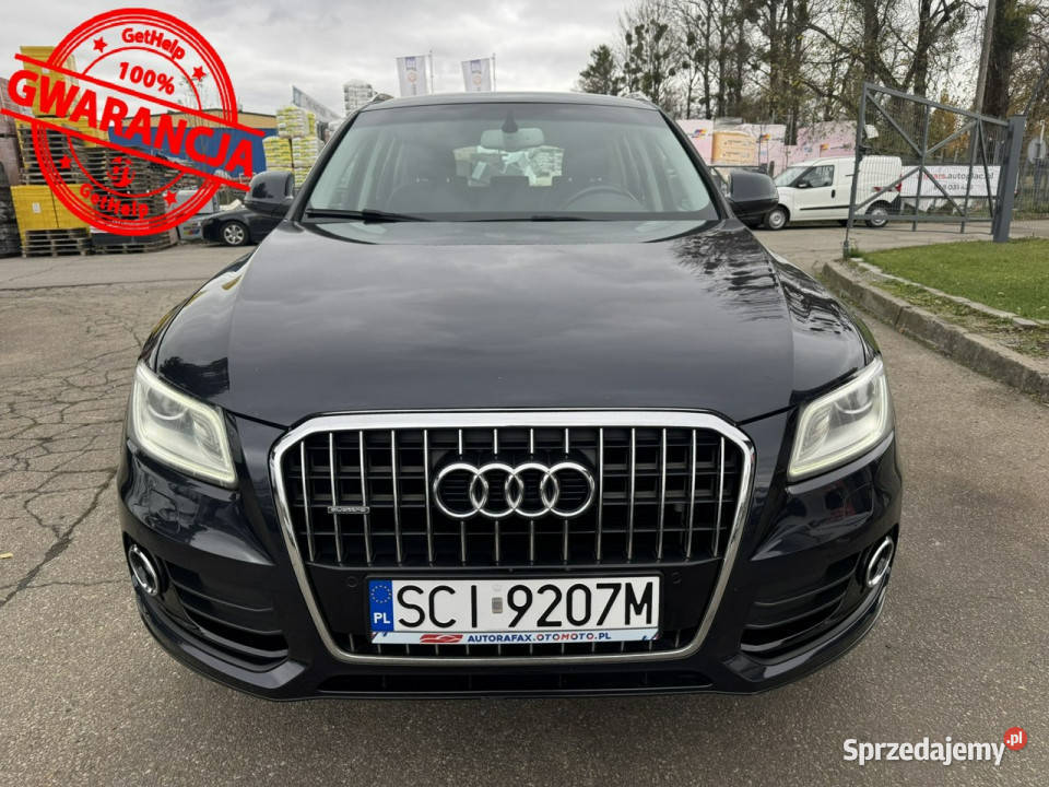 Audi Q5 Klimatronic 3stref Navi DSG Hak Quattro Q5 Cieszyn