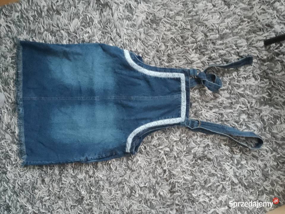 Spódnica jeansowa ogrodniczka Chrzanów