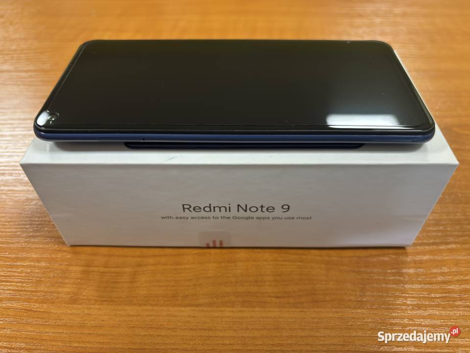 Smartfon Xiaomi Redmi Note 9 4128GB Midnight Redmi Elbląg