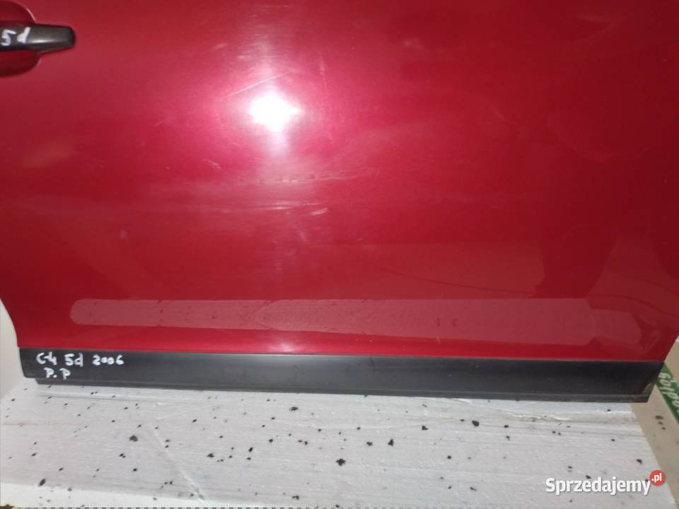 C4 DRZWI PRAWY PRZÓD CITROEN C4 5D ORYGINALNE Mietków