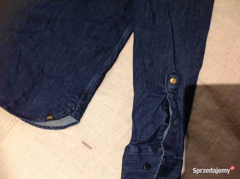 Koszula Jeans Męska DENHAM r S Nowa Nowa Sól