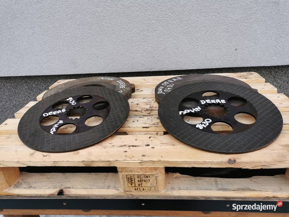Tarcze hamulcowe John Deere seria 8000 wielkopolskie Wilkowo