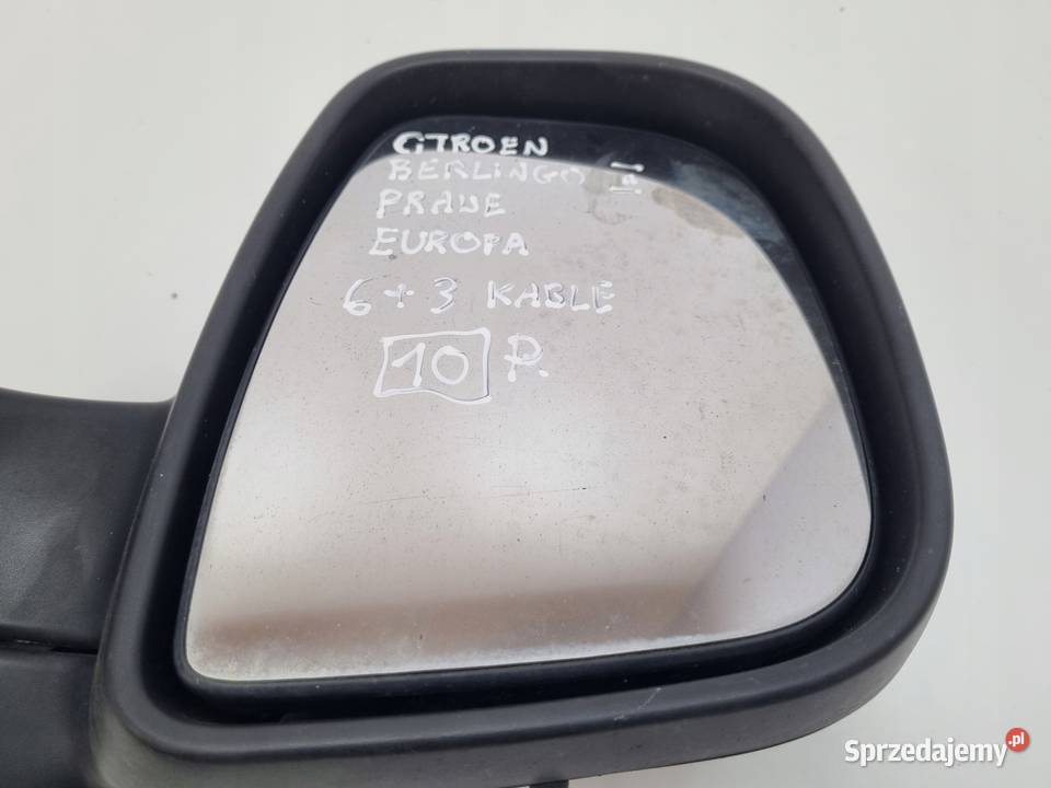LUSTERKO Berlingo II Partner II PRAWE PASAŻERA lubelskie Rudka sprzedam