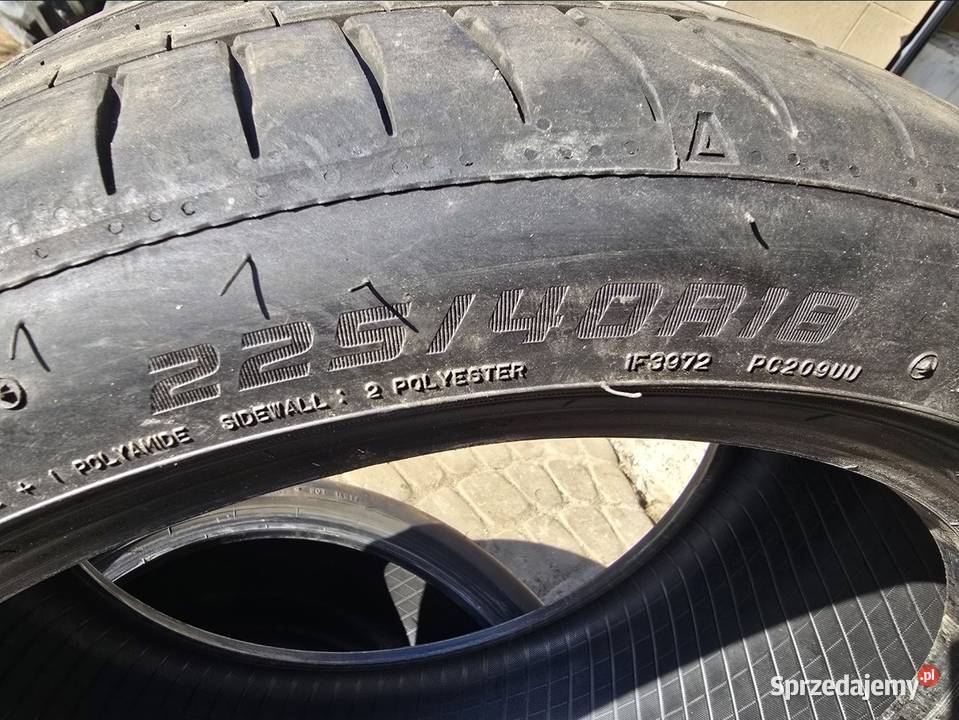 4 letnie opony Falken FK520 nowe 225 40 18 2024r mazowieckie Teresin