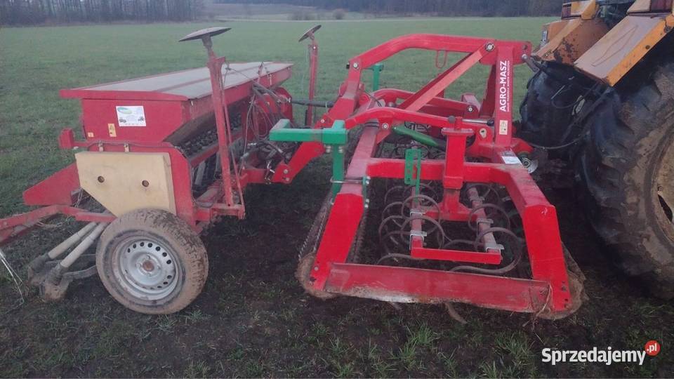 Agregat uprawowo siewny nieuszkodzony podlaskie Białystok