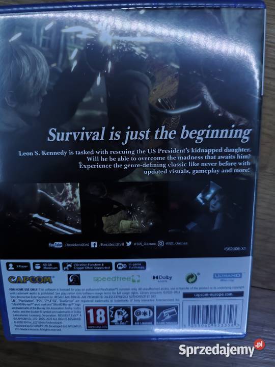 resident evil 4 remake 5 12+ Kultura i Rozrywka Gołuchów