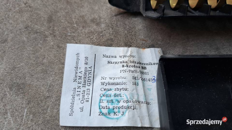 Fiat 126p skrzynka bezpieczników NOWA osobowe Leszno